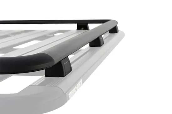 Rhino Rack Reling Seitlich für Pioneer Plattform 42108B. Aluminium. schwarz