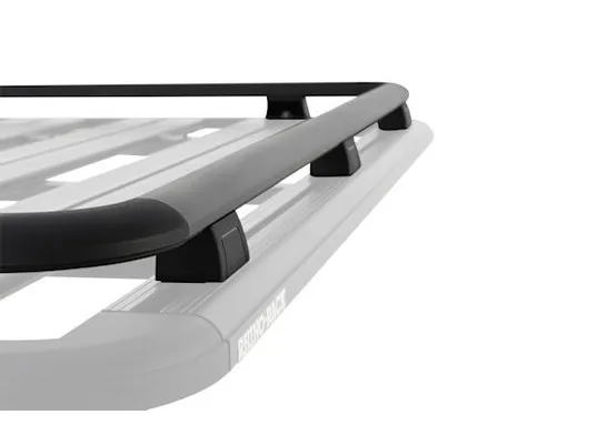 Rhino Rack Reling seitlich für Pioneer Plattform 1900 2100+2728 mm Alu schwarz