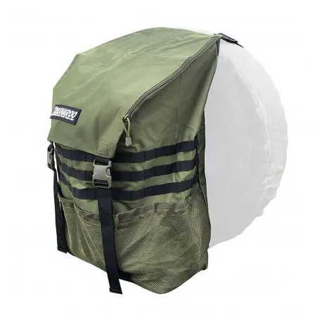 Trasharoo Rucksack für Reserverad grün | schwarz | beige - GRün