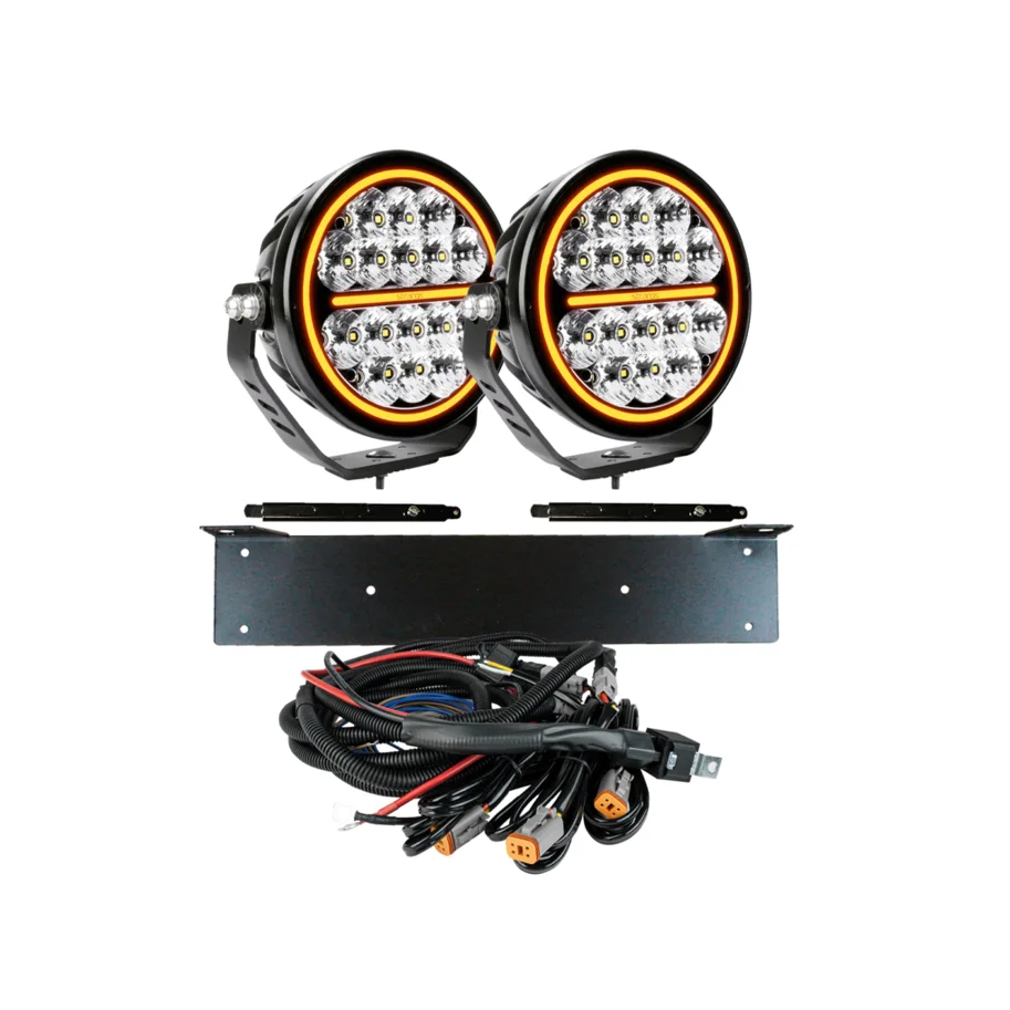 Strands Lighting - Komplettes Kit 2x SIBERIA NR 7? DRIVING LIGHTS LED / 809187-KIT2