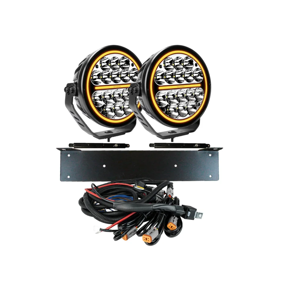 Strands Lighting - Komplettes Kit 2x SIBERIA NRS 7? DRIVING LIGHTS LED / 809207-KIT2