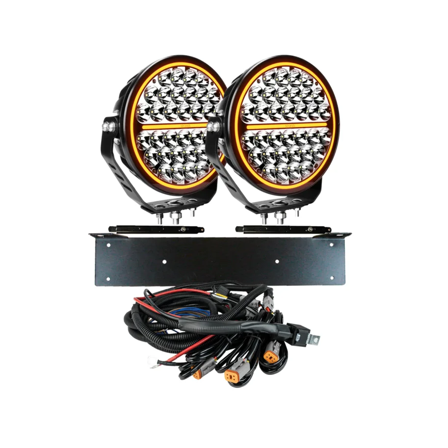 Strands Lighting - Komplettes Kit 2x SIBERIA NRS 9? DRIVING LIGHTS LED / 809200-KIT2