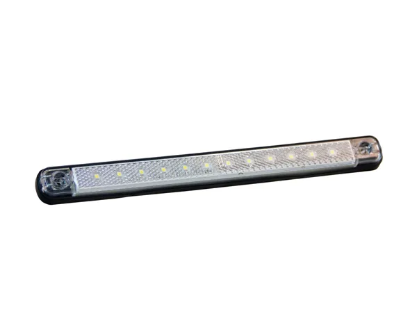 Strands Lighting - Pos. light 6 LED White with reflex.12-24V E-approved / 800257