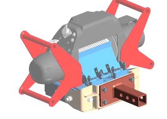 Adapter Auf Multimount für Seilspulung 1-24441