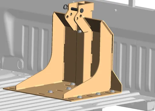 Multi-Mount-Aufnahme Set für Ladefläche