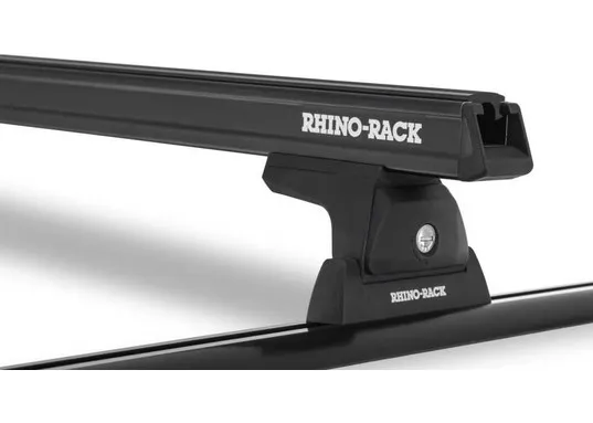 Rhino Rack HD Querträger 1250 mm Schwarz (2) Inkl RLT600 (4) und Muttern für RSI