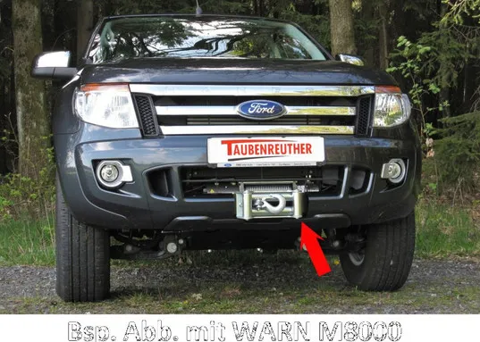 Seilwinden Set Ford Ranger '12-'19 Mit WARN xDC