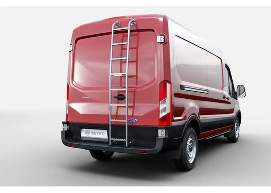 Heckleiter für Ford Transit H2. '14-'19 Edelstahl