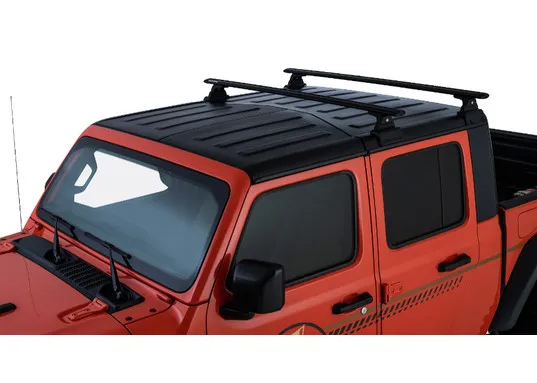 Rhino Rack Vortex (2) 1500 mmSchwarz Backbone+RLT600 Jeep Gladiator Jt '20-&Gt;