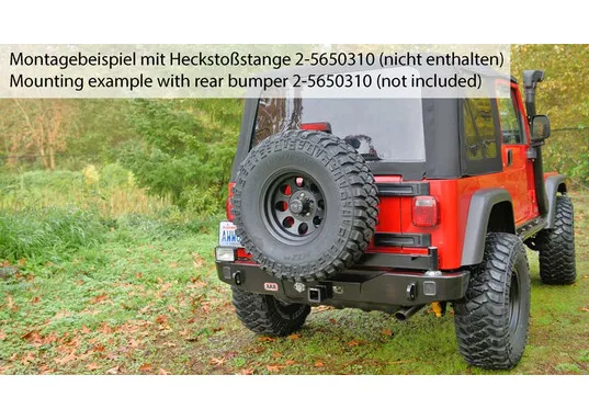 ARB Reserveradträger für Hss Jeep Wrangler Yj/TJ/JK. -35"