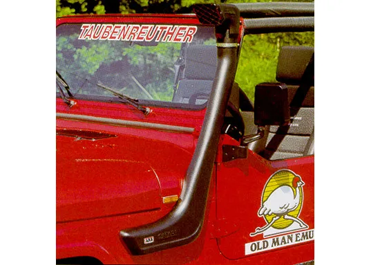 Safari Snorkel Jeep Wrangleryj 2.5L+4.0L Motor. Ss1000Hf