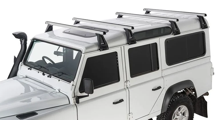 Rhino Rack HD Querträger (4) 1500 mm Defender 110 Inkl 4 Satz Rl210Ds8