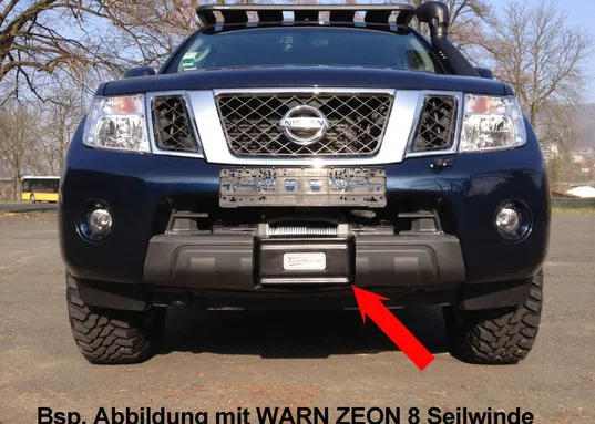 Seilwinden Set Nissan D40 + Pathfinder Alle Bj Nur 2.5 L Diesel Mit WARN xDC