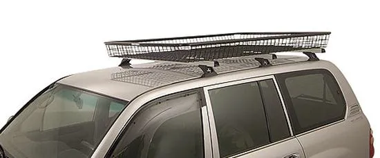 Rhino Rack Stahl-Gepäckkorb "L" mit Gitter