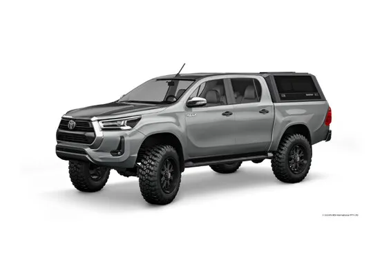 RSI EVO Sport Toyota Hilux ab 2016. Doppelkabine. Mattschwarz