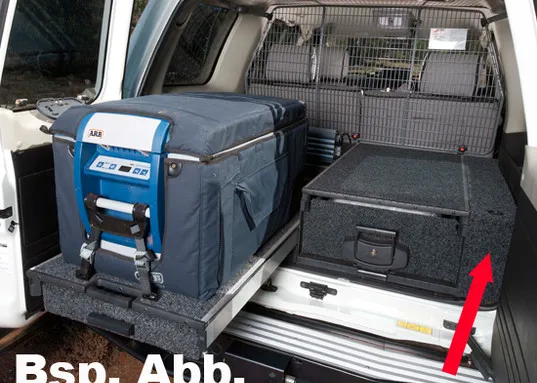 ARB OUTBACK abdeckung Schublade seitlich Toyota J200