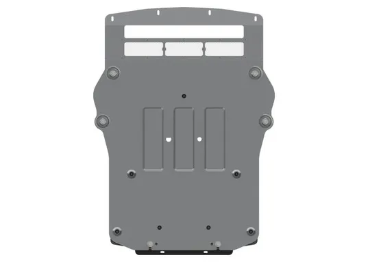 Unterfahrschutz (UFS) BMW x5 M. x6 M Bj. 13- (F15. F16). Motor. 4 mm Alu Gepresst