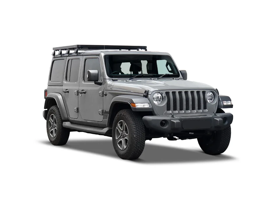 Front Runner - Jeep Wrangler JL 4-Türer (2018 - Heute) Slimline II 1/2 Dachträger Kit / Hoch