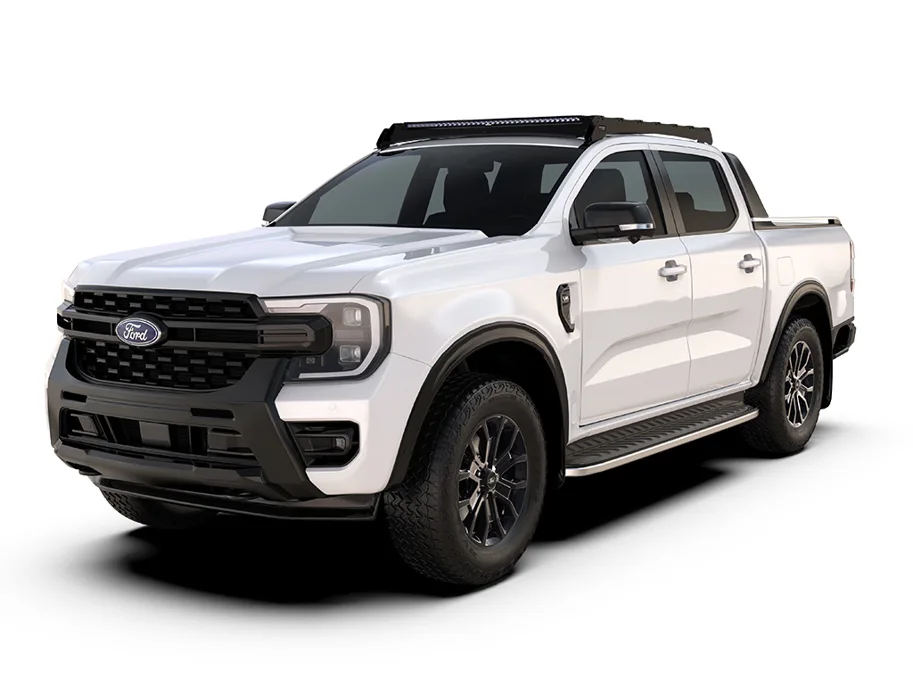 Front Runner Ford Ranger T6.2 Wildtrak / Raptor Double Cab (2022 - Heute) Slimsport Dachträger Kit / Scheinwerferbereit – KSFR006T