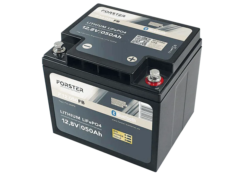 Forster LiFePO4 Lithium-Batterie 12 V 50 Ah