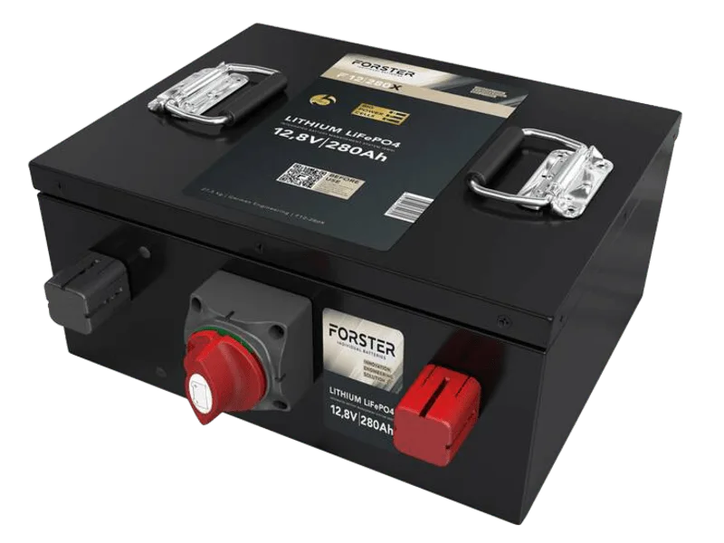 Forster LiFePO4 Lithium-Batterie 12 V 280 Ah High Power