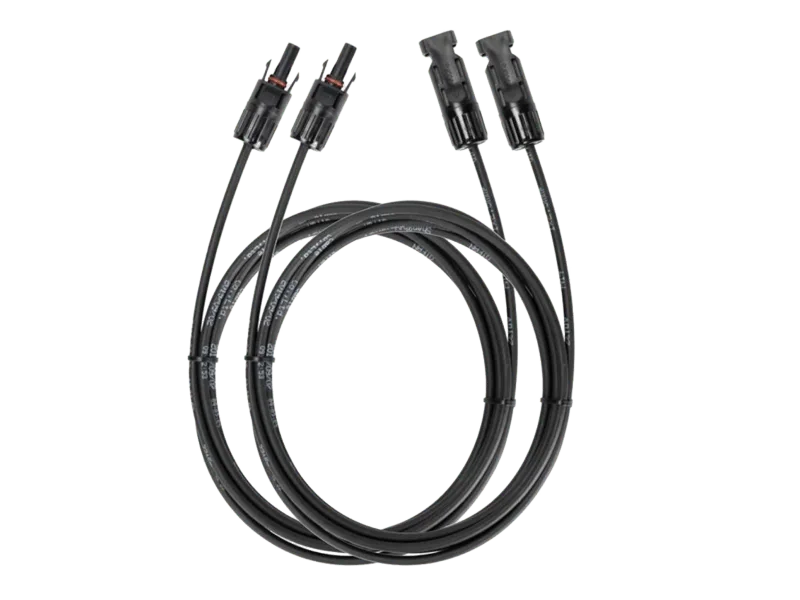 EcoFlow Solar-Kabel 4.0 mm2, Länge 3 m, 2 Stück