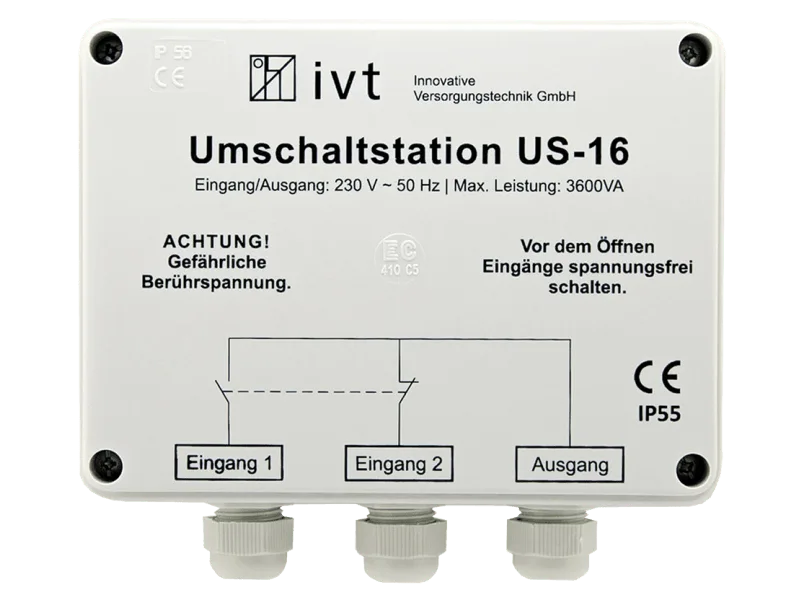 Netzumschalter 230 VA C 16 A