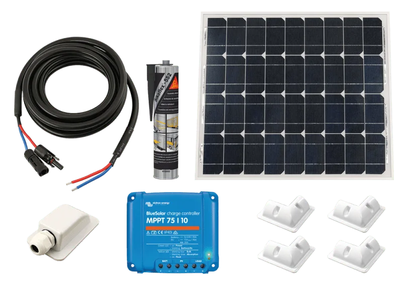 Solar-Energie Set 12 V 55 W (max. 2.9 A)