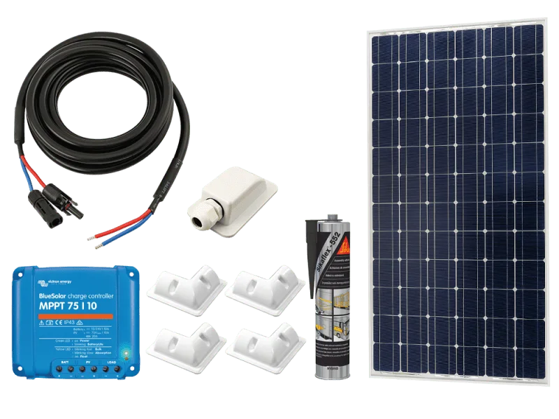 Solar-Energie Set 12 V 175 W (max. 9 A)