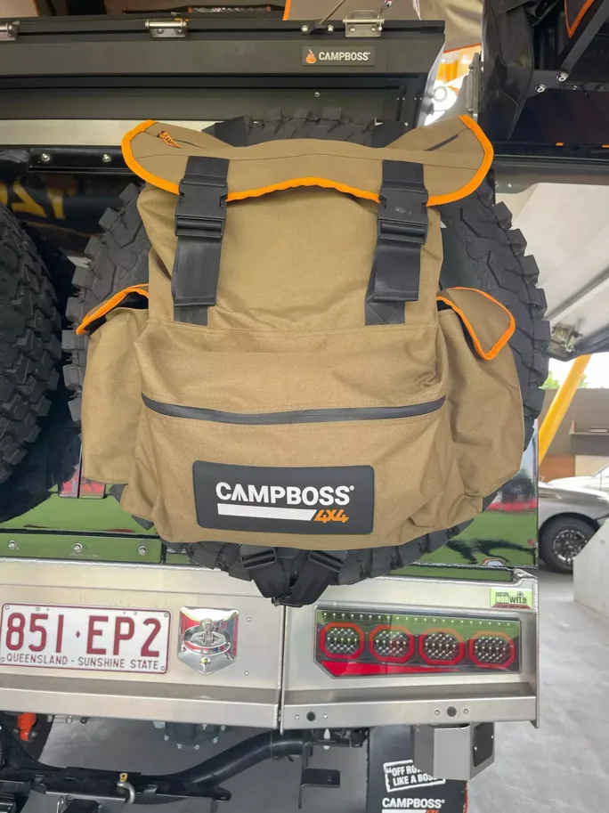 CampBoss 4×4 Reserverad-Rucksack