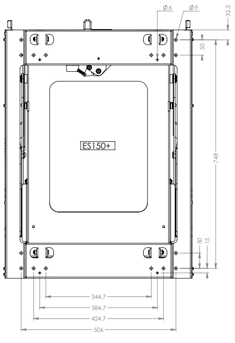 ClearView EASY SLIDE absenkbare Kühlbox Lift - ES-150 Plus