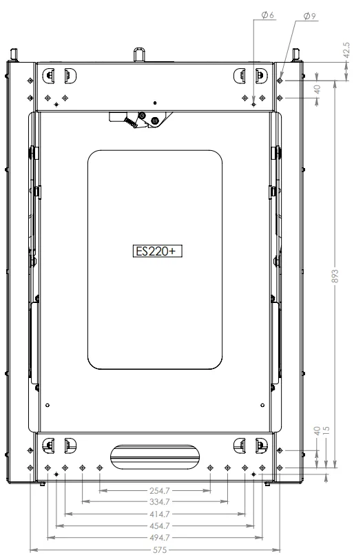 ClearView EASY SLIDE absenkbare Kühlbox Lift - ES-220 Plus