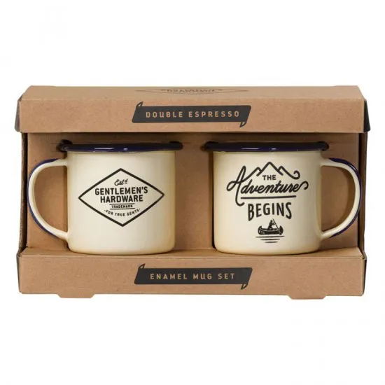 Emaille Espresso Set – Adventure Begins