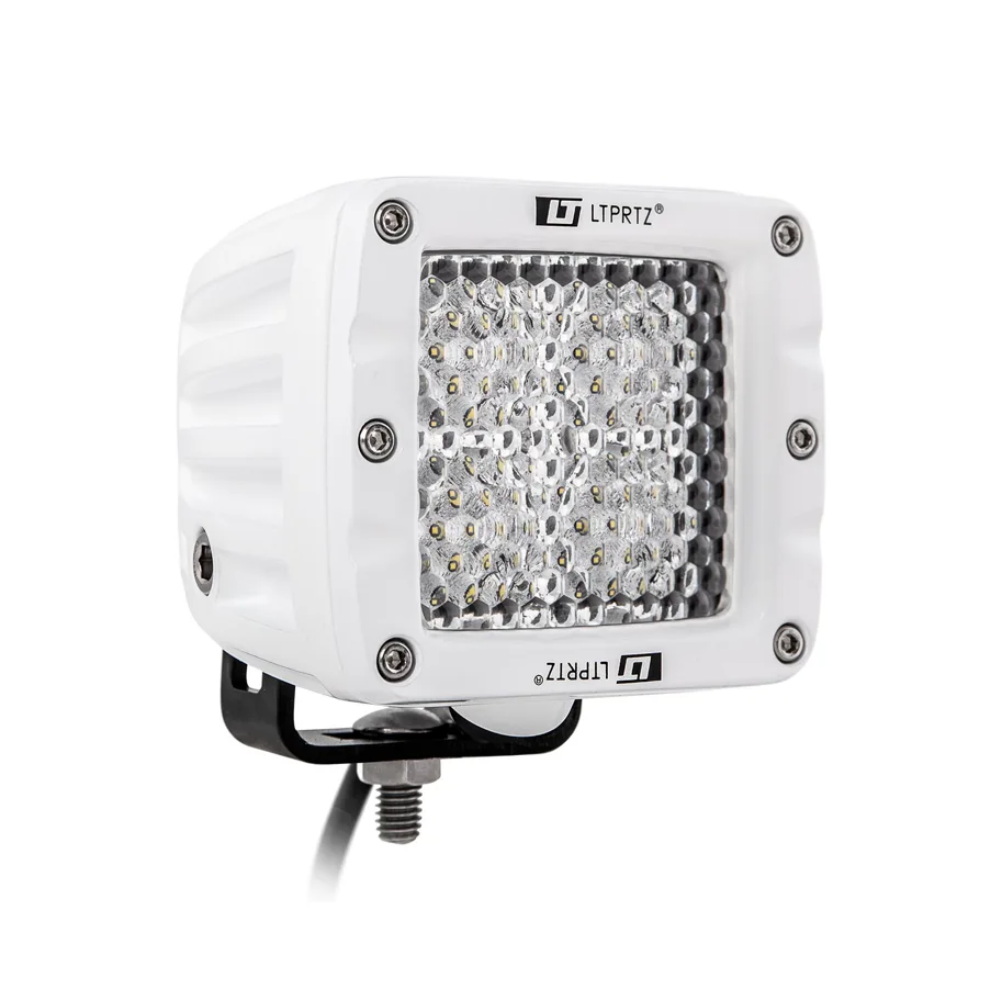 LTPRTZ® LED Cube Light 2" Arbeitsscheinwerfer Diffuses Licht weiss