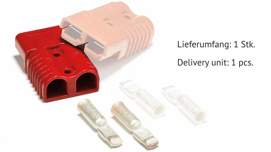 Elektrostecker Gross. 175 Amp. (1 Stk.) für Kabeldurchmesser Bis Max. 35 mm²
