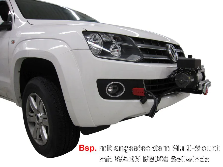 Frontaufnahme Volkswagen Amarok 2.0L Bis '16. Inkl. Abdeckung.