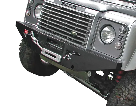 Windenstossstange Rover Defender. Neue Ausführung