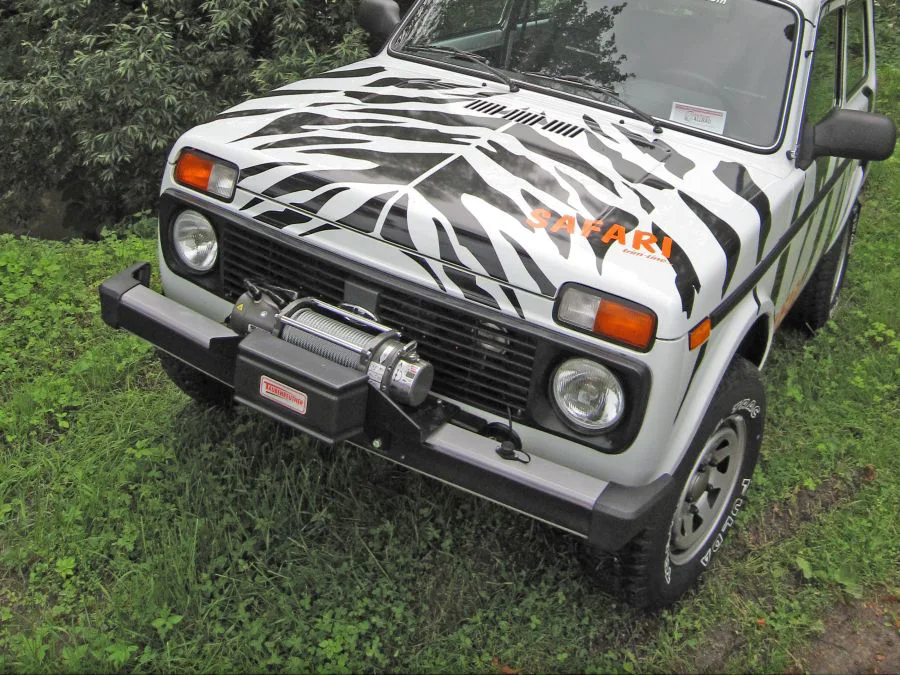 Seilwinden Set Lada Niva (Taiga) Mit WARN M8000