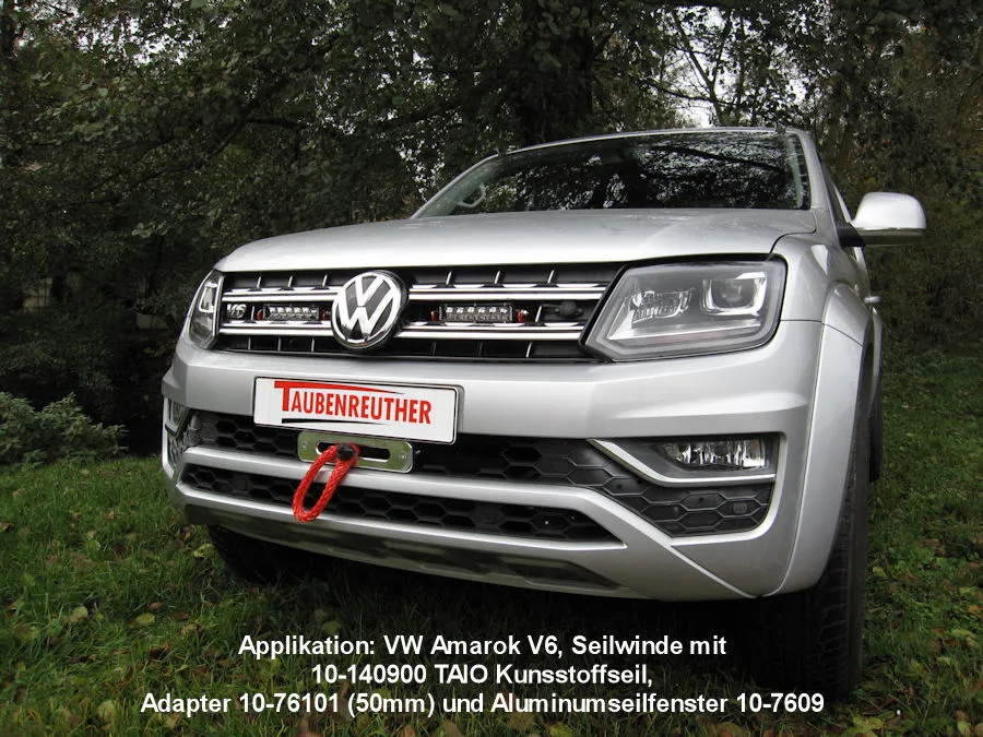 Seilwinden Set für VW Amarok '16 - '23. Inkl. WARN Zeon 8