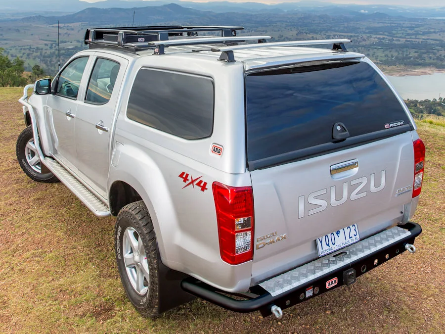 ARB Heckstossstange Schwarz Isuzu D-Max '12 -&Gt;