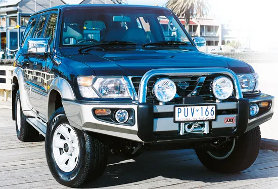 ARB Sahar abar Nissan Patrol Gr Y61. 98-'04. Ohne Bügel und Gummipuffer