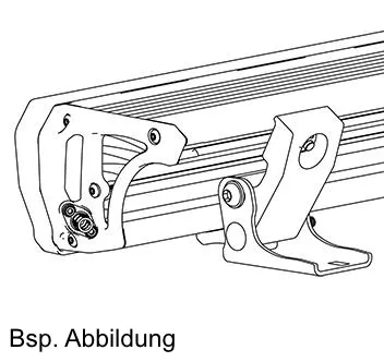 ARB Montagesatz für 2-Ar40C & 2-Ar40S zur Befestigung Auf Geraden Flächen