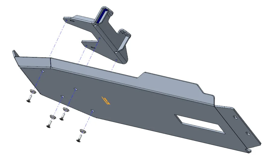 Unterfahrschutz (UFS) Jeep Wrangler JL ab 21. Getriebe. Nur 4xe Hybrid Modelle