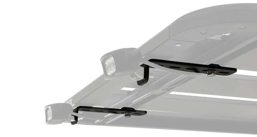 Rhino Rack Si Arbeitscheinwerfer Halter für Pioneer Aluminium Plattformen (Paar)