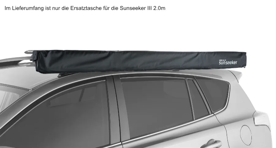 Rhino Rack Sunseeker 2 0M Ersatztasche für 50-032139 & 50-032132 Schwarz