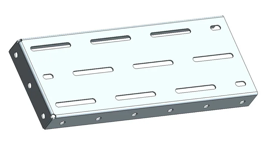 Muli-Rack Ersatz Seiteblech Gerade für 55-01-0070 und 55-01-0080. xtracab