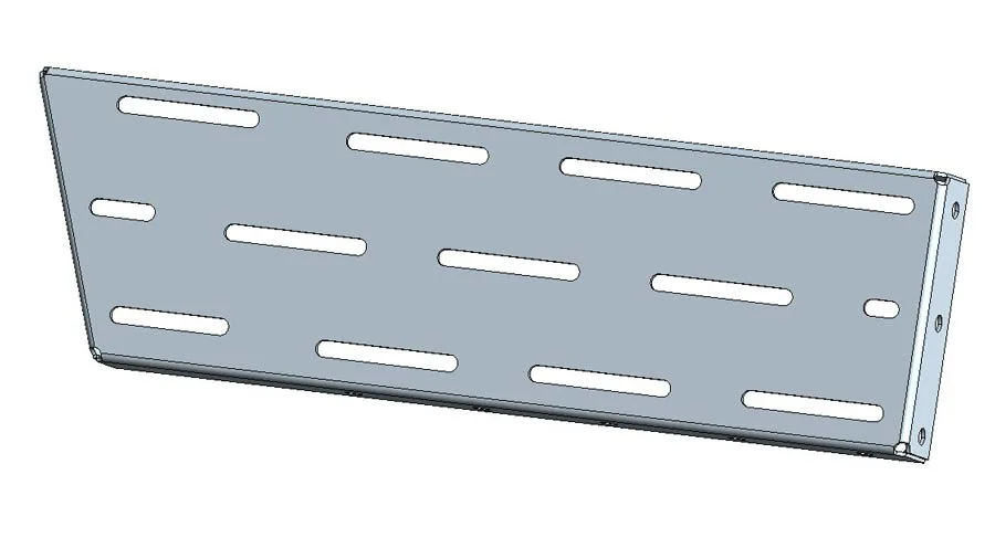 Muli-Rack Ersatz Seiteblech Schräg für 55-01-0070. xtracab