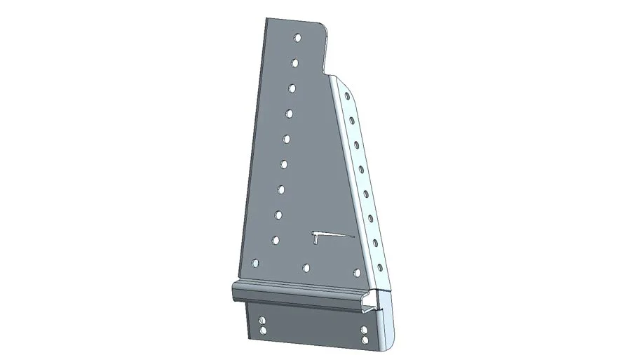 Muli-Rack Ersatzhalter vorne links Bzw. hinten rechts Zu 55-010 & 55-020