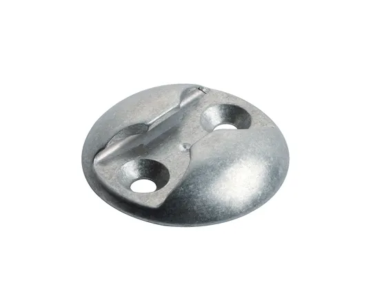 Aj-Airline. Zurrplatte. Aluminium. für Single-Stud. Belastbarkeit 400 Dan