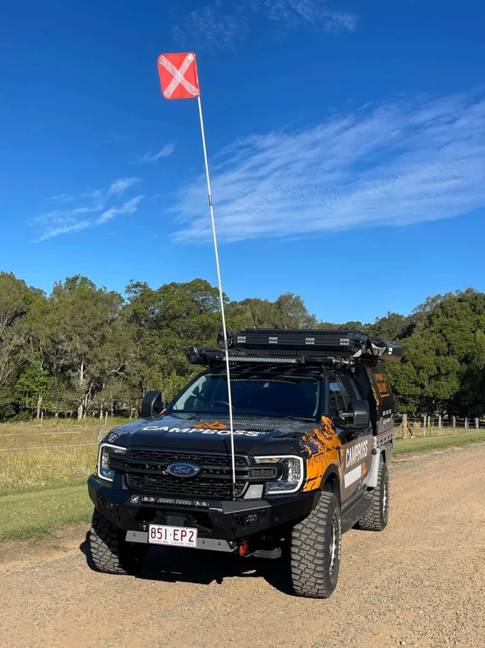 CAMPBOSS Flag / 4x4 Wüstenfahne